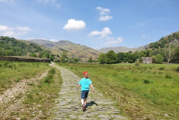 Setting off to Easedale Tarn, Grasmere.
